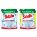 Sidolin Mix & Clean concentrate set 1x Cristal & 1x citrus all in 1 glass cleaner for cleanliness gloss & protection window cleaner with organic alcohol 2x 125ml