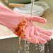 KKRAUS 3 Pairs Long Dishwashing Gloves Household Cleaning Gloves Reusable Rubber Gloves Non-Slip Washing Dishes Kitchen Glove (Color : Pink A) - Buy Online on GoSupps.com