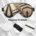 SSIMOO Piano Key Sleep Mask - Adjustable Breathable Fashionable Eye Mask for Comfortable Sleep | International Shipping Available - Buy Online on GoSupps.com