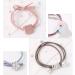 Waibbu Pearl Hair Gum Elastic Tie Set - 24 Colored Metal-Free Hair Ties for Ladies ponytail Holders & Hair Rings - Buy Online on GoSupps.com