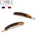 Camila Paris CP2863/2 French Hair Clips for Women & Girls - Pack of 2 Tortoiseshell Side Slide-in Barrette Clips - Strong Hold, No Slip Grip, Fashionable & Durable - 1.25 Inch - Made in France - Buy Online on GoSupps.com