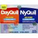 Vicks DayQuil and NyQuil Severe Cough Cold & Flu Relief 48 LiquiCaps (32 DayQuil & 16 NyQuil) - Relieves Sore Throat Fever and Congestion Day or Night 48 Count