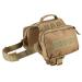 JiePai Dog Backpack Harness Dog Hiking Backpack Saddle Bag Pack Rucksack Dog Vest with Pockets for Medium Large Dogs,Coyote Brown