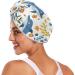 Super Absorbent Dolphin Hair Towel 2 Pack | Quick Dry Hair Turbans for Women & Girls - Ideal for Fast Drying & Easy Use - Buy Online on GoSupps.com