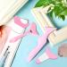 4pcs Eyeliner Guide Tool Multi-Purpose Eyeliner Stencils Wing Tips Eyeliner Eyeshadow Applicators Silicone Marscara Guard for Beginners Eye Make Up Stencil Pads (Pink) - Buy Online on GoSupps.com