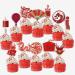 VILLCASE 24pcs Chinese New Year Cupcake Toppers Cake Picks 2024 Year of Dragon Cake Decorations Chinese Lunar Year Spring Festival Party Supplies - Buy Online on GoSupps.com