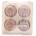 HAPINARY Highlight Eye Shadow Powder Light Blue Eyeshadow Rose Gold Eyeshadow Glitter Eyeshadow Blouses