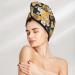 Mushroom Honeycomb Microfiber Hair Towel | Super Absorbent Coral Velvet Wrap for Long Curly Hair | Quick Dry Cap for Women - Buy Online on GoSupps.com