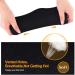 Moisturizing Gel Heel Socks - 2 Pairs Black & Pink - Relieve Heel Pain, Soft & Comfortable for Day and Night Care - Suitable for Men and Women - Buy Online on GoSupps.com