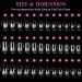 360Pcs MissSix Short Clear Gel Nail Tips - Professional Soft Gel Press On Nails - Almond, Coffin, Square Shape - Full Cover Fake Tips for Acrylic Nails - C-Nail Tips-G1 - Buy Online on GoSupps.com