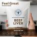 Higher Healths 100% Grass Fed Beef Liver Capsules - 180-Count, Pure Freeze Dried Beef Organ Supplement for Women & Men - No Fillers & No Additives - Real Food Sourced & Made in USA - Buy Online on GoSupps.com