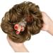 Yamel Ginger Blonde Curly Messy Bun Hair Extension for Women - Buy Online on GoSupps.com