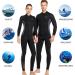 Wetsuit Pants and Tops Set 3mm Neoprene for Men, Large - Perfect for Diving, Surfing, Swimming - Black - Buy Online on GoSupps.com