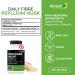 Renew Actives Psyllium Husk 1200MG per 2 Capsules Bulk-Forming Laxative & Soluble Fiber for Digestive Health Regularity & Adult Wellness Pure Ingredients Made in Canada 120 Capsules - Buy Online on GoSupps.com