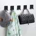 Grutti Razor Holder Shower - 2 Pack Multi-Purpose Stainless Steel Hooks | Self-Adhesive No Drill Towel & Razor Keeper for Bathroom Bedroom & Kitchen - Black - Buy Online on GoSupps.com