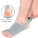 Premium 2 in 1 Bunion Corrector - Gray Toe Straightener for Men & Women - Relieve Foot Calluses & Pain - Adjustable Bunion Splint for Day & Night Use - Buy Online on GoSupps.com