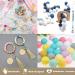 55Pcs LANIAFULL 15mm Silicone Beads Bulk Kit - Black Silicone Beads for Keychain & Jewelry Making - Buy Online on GoSupps.com