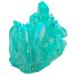 Nupuyai Titanium Coated Bergkristall Druse Rohstein Irregular crystal cluster quartz geode gemstone for Reiki feng shui decoration light blue