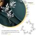 JEAIRTS Rhinestone Bride Wedding Hair Vine | Bridal Crystal Headband for Brides & Bridesmaids - Silver - Buy Online on GoSupps.com