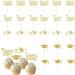 JINGLING Graduation Cake Lids Cupcake Toppers with Graduation Pack of 24 - Glitter Class of 2023 Graduation Cupcake Toppers Diploma Grade Caps Cake Toppers Picks for Graduation Gold - Buy Online on GoSupps.com