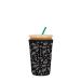 SOK IT JAVA SOK insulation bag made of neoprene for ice coffee and cold soda (black bandana size M: 680 - 794 ml) Medium: 24 - 28oz Bandana Schwarz