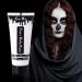 Mysense Black and White Face Paint for Adults & Children - Water Based Makeup for Cosplay, Halloween, SFX Costumes - 4 OZ - Buy Online on GoSupps.com