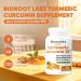 Biorootlabs Turmeric Curcumin Supplement 1000mg Biorootlabs Pure Turmeric Curcumin 95 6-in-1 Turmeric Curcumin Capsules with Bee Propolis Ginger Mct Oil Fat Soluble Vitamin C & Black Pepper (2) - Buy Online on GoSupps.com