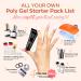 Modelones Poly Gel Nail Kit - 20 Colors with Nail Lamp & Art Tools | Complete Starter Set for Perfect Nail Extensions - Gift Idea for Women - Buy Online on GoSupps.com