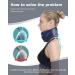 BLABOK Neck Brace for Neck Pain Relief - Soft Foam Cervical Collar for Sleeping - Stable & Aligned Vertebrae - Women & Men (S) - Buy Online on GoSupps.com