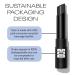 MOB Beauty Hydrating Shine Lip Balm M138 Sheer Black Tinted Lip Balm Stick with Jojoba & Sunflower Oils Clean Vegan Organic Lip Care for Nourished Glossy Lips - Buy Online on GoSupps.com