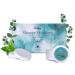 Bombe de Douche d'aromath rapie Menthe & Eucalyptus Lot de Bain de 8 Vapeur de Douche aux Huiles Naturelles Essentielles Soulage le Stress et Soulage la Congestion Nasale Cadeau pour Femme