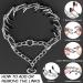 Metal Choke Chain for Dog Anti Bark Collars for Dogs Durable Thick Prong Collars for Pet Outdoor Training Stainless Steel Prong Collar for Large Medium Small Dogs (2mm*45cm) - Buy Online on GoSupps.com