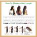 Ombre Body Wave Human Hair Bundles with Closure - Brazilian 3 Bundle Set (12 14 16) + 10 Inch T1B/4/30 - Weave Hair Extensions - Buy Online on GoSupps.com