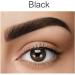 Demure Color Gel Eyebrow and Eyelash Tint 30g - Professional Formula with Keratin Complex (1.0 Black) - Buy Online on GoSupps.com