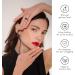 NAILOG Semi Cured Gel Nail Strips - 34 pcs Salon-Quality Long Lasting Nail Wraps with Soft Gel Finish - White French Tip Silver Glitter Quartz - Buy Online on GoSupps.com
