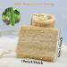 3 Pack Natural Loofah Sponges for Exfoliating Bath and Kitchen Cleaning - Buy Online on GoSupps.com