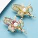 Pin Jewelry Gifts for Women Ladies Elegant Sparkle Crystal Lily Flower Brooch Wedding Party Brooch Flower Shape Brooch Ladies Fashion Accessories Brooches & Pins - Buy Online on GoSupps.com