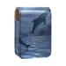 Travel Lipstick Organizer Case Lipstick Case Portable Makeup Bag With Mirror Sea Sky Space Dolphin I525y5ipys