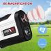 Profey Golf Rangefinder with Slope - 6X Magnification Laser Range Finder - Flag Lock Pulse Vibration - Tournament Legal - Gift Box Included - Buy Online on GoSupps.com