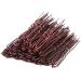 MBSomnus 100 pieces hair needles large 7cm bobby pins brown u-shaped hairpins metal with storage box for women girls women hair additives hairdressing salon wedding girl 100pcs brown