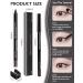 LYSdefeu Gel Eyeliner - 2 Pcs Black Waterproof Smudge-proof Matte Gel Eyeliner Pencil Fade-Proof Eye Liner Pencil Soft Smooth Easy-to-Sharpen Pencil for Women Cat Eye/Smoky Eye Makeup with Sharpener - Buy Online on GoSupps.com