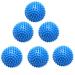 5 Pack Reusable Dryer Tumble Balls Laundry Dryer Balls Energy Saving Plastic Balls for Speeding Drying Reducing Creases for Clothes (6pc Blue)