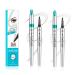 sylbx 2Pcs 3D Waterproof Eyebrow Pencil,Eyebrow Pencil,Liquid Eyebrow Pencil,Makeup Eyebrow Pencil,Eyebrow Pencil,Liquid Eyebrow Pen,Waterproof Pencil