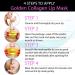 24K Gold Crystal Face Mask Set - Anti-Aging Eye & Lip Masks for Dark Circles Puffiness & Skin Moisture Treatment | International Shipping - Buy Online on GoSupps.com