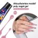 Mogray Poly Nails Gel Starter Set - 60ml Sakura Pink Jelly Color Extension & DIY Nail Design - Buy Online on GoSupps.com