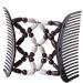 Liujzzj Elastic Pearl Hair Comb & Clips for Girls - Magic Stretchy Hair Accessories - Buy Online on GoSupps.com
