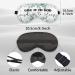 KDQUA 'Give It to God' Christian Eye Mask - Eucalyptus Silk Blackout Sleep Mask for Men & Women Adjustable Straps - Perfect for Travel & Napping - Buy Online on GoSupps.com