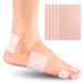 JKcare Moleskin for Feet, Self-Adhesive Moleskin blisters Protection Pads for Heel, 30 Pack Moleskin Padding for Shoes to Reduce Friction & Foot Pain