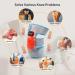 Heated Knee Massager Brace with Adjustable Heat, Vibration, and Timer for Pain Relief - Ideal for Arthritis and Joint Pain - Buy Online on GoSupps.com