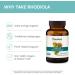 Himalaya Rhodiola for Energy & Stress Relief - 250 mg 60 Vegan Capsules Enhance Exercise Endurance - Buy Online on GoSupps.com